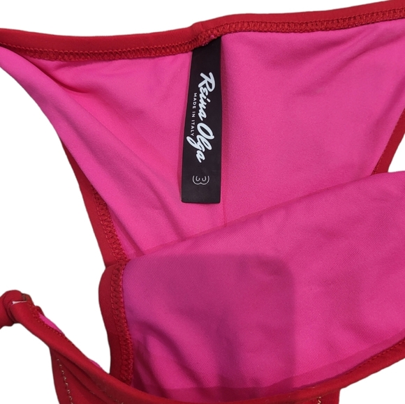 Regina Olga Luca Bikini Set in Red Size 3 NWT - Picture 10 of 11